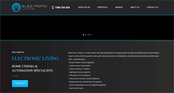 Desktop Screenshot of electronicliving.com.au
